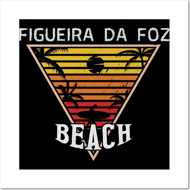 Beach day in Figueira da Foz Wall Art by ArtMomentum